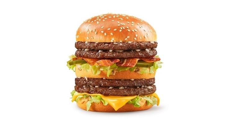McDonald's Double Big Mac Bacon Nutrition Facts