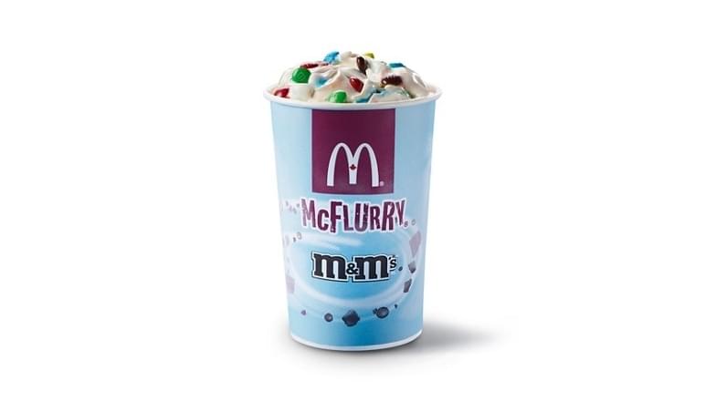 Regular McFlurry® with M&M's® Calories & Nutrition