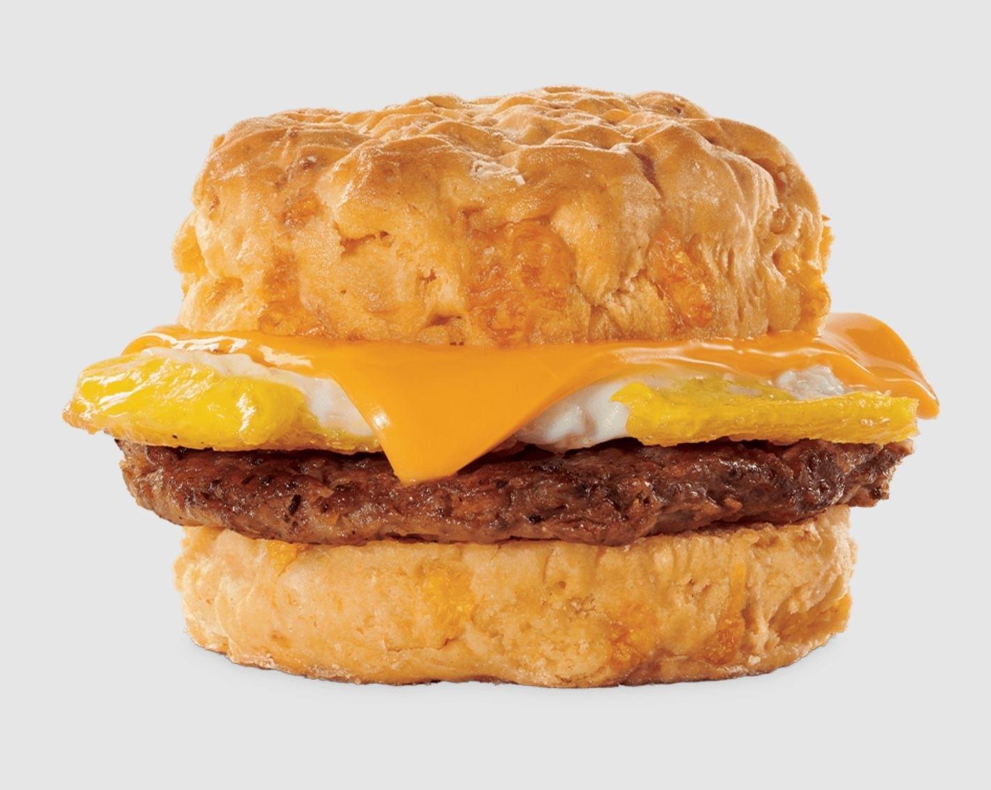 Jack in the Box Sausage Cheddar Biscuit Breakfast Sandwich Nutrition Facts