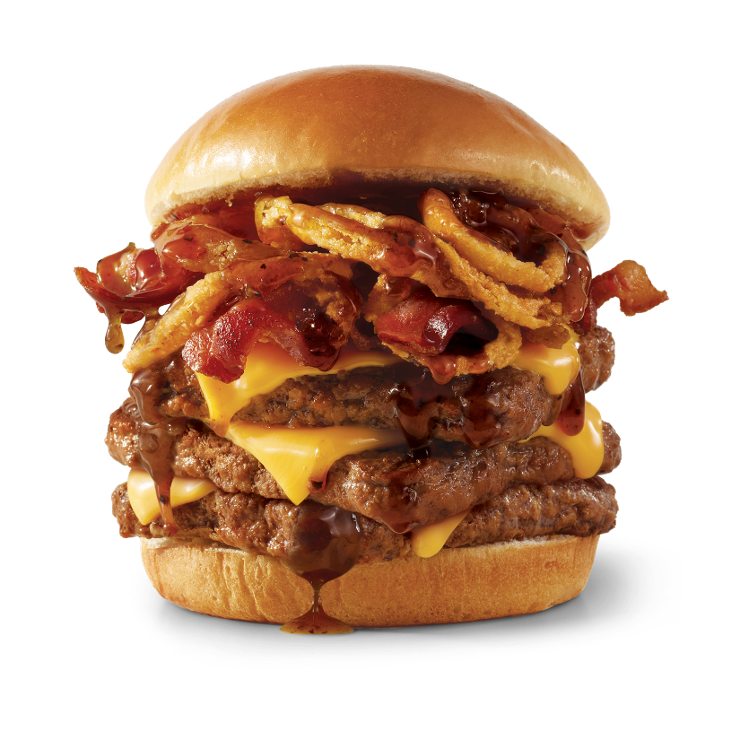 Wendy's Bourbon Bacon Cheeseburger Triple Nutrition Facts