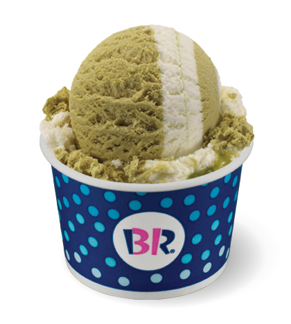 Baskin-Robbins Large Scoop Summertime Lime Nutrition Facts