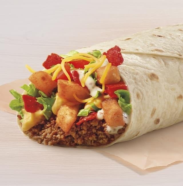 Taco Bell Loaded Taco Fries Burrito Nutrition Facts