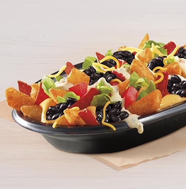 Taco Bell Black Bean Loaded Taco Fries Nutrition Facts