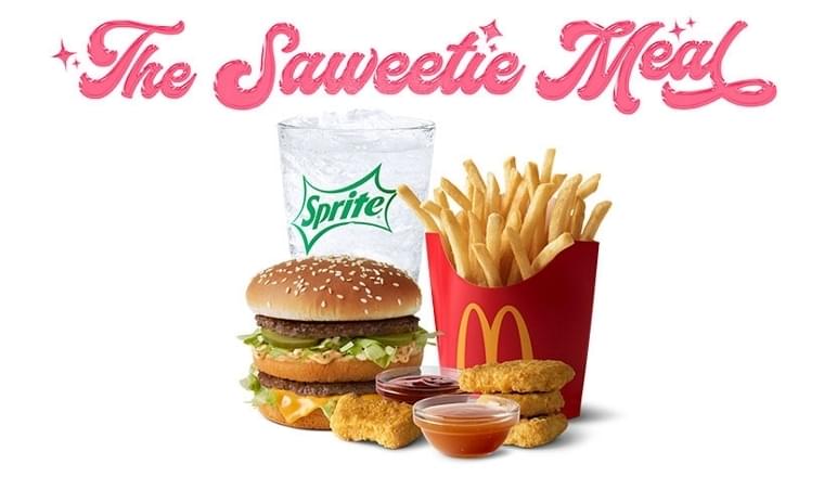 McDonald's Saweetie Meal Nutrition Facts