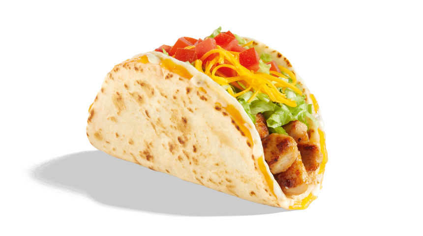 Del Taco Grilled Chicken Stuffed Quesadilla Taco Nutrition Facts