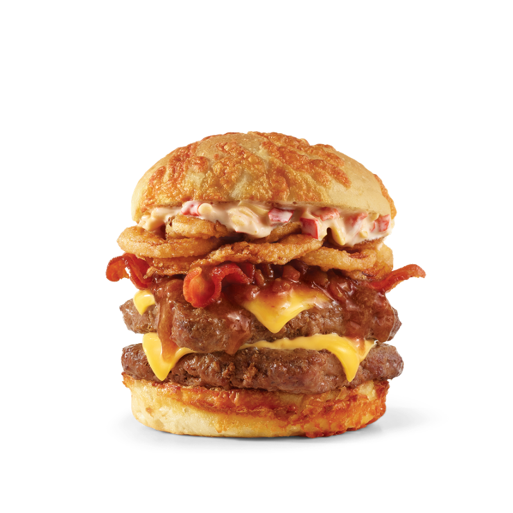 wendys nutrition bacon double stack