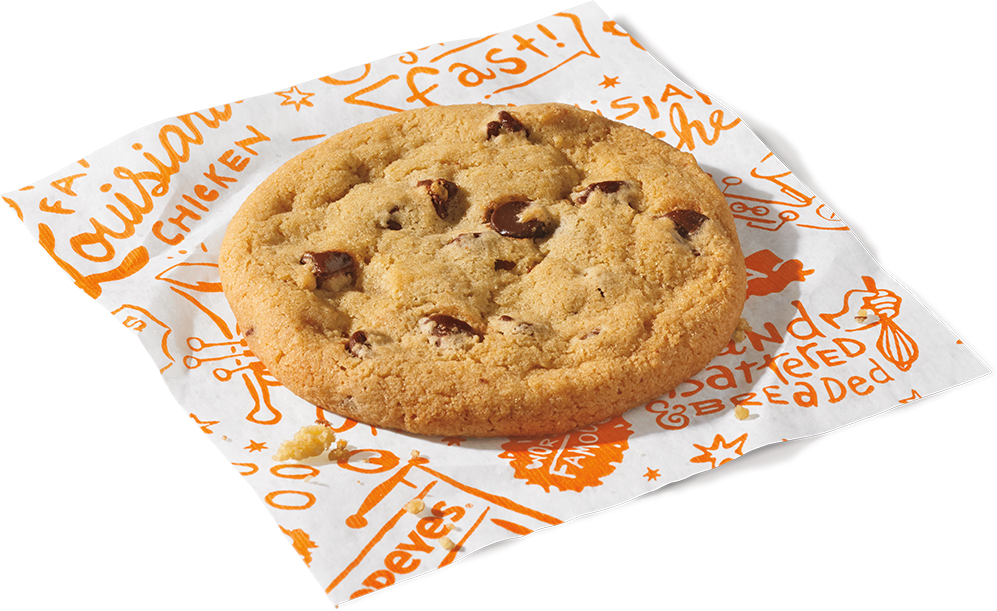 Popeyes 3 Cookies Chocolate Chip Cookies Nutrition Facts