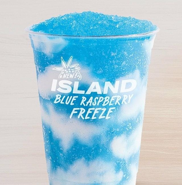 Taco Bell Large Island Blue Raspberry Freeze Nutrition Facts