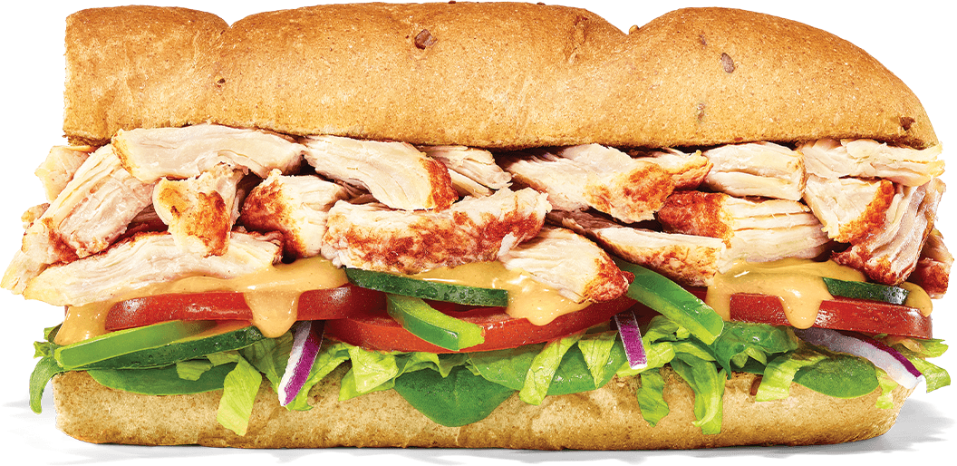 Subway 6" Honey Mustard Rotisserie Chicken Sandwich Nutrition Facts