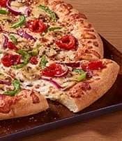 Pizza Hut Large Thin 'n Crispy Spicy Lover's Veggie Pizza Nutrition Facts