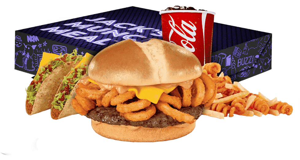 Jack in the Box Sriracha Curly Fry Burger Munchie Meal Nutrition Facts