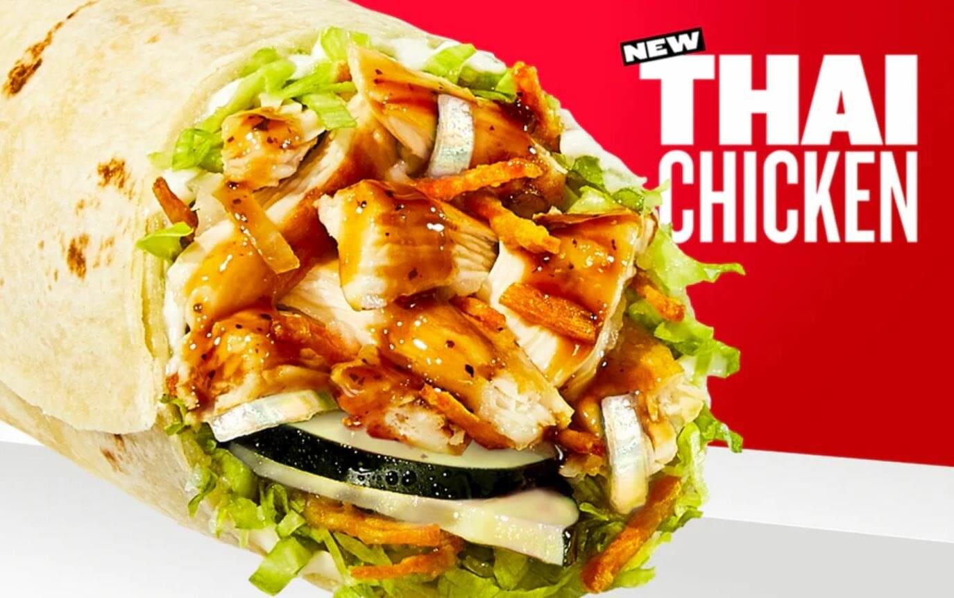 Jimmy Johns Thai Chicken Wrap Nutrition Facts
