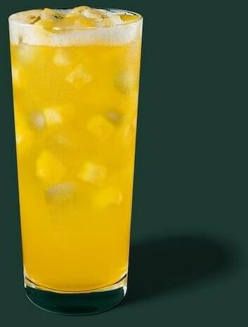 Starbucks Pineapple Passionfruit Lemonade Refresher Nutrition Facts