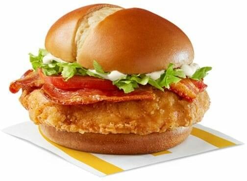 McDonald's McCrispy Bacon Deluxe Nutrition Facts