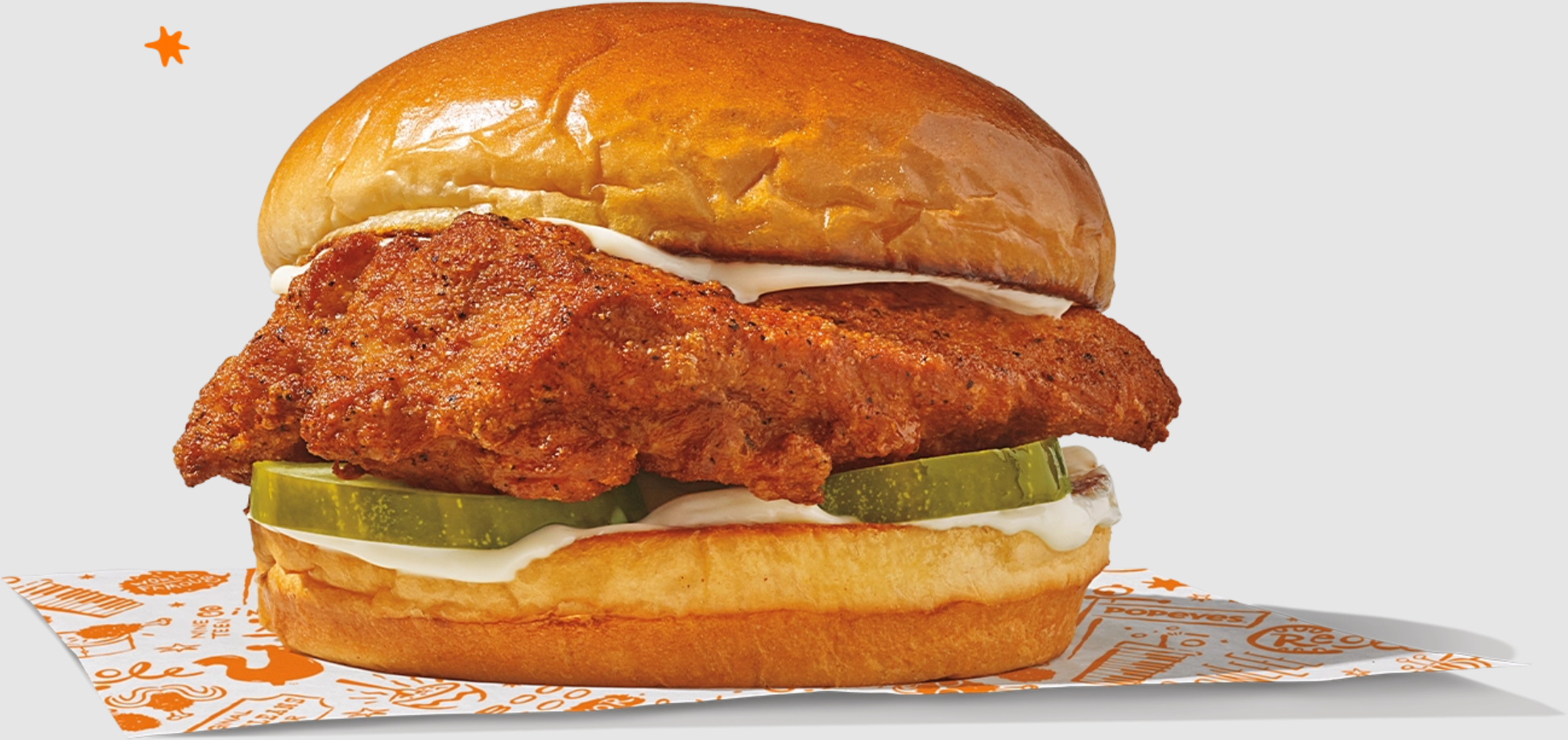 Popeyes Classic Blackened Chicken Sandwich Nutrition Facts
