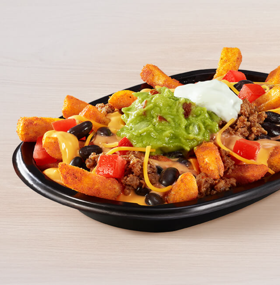 Taco Bell Beef 7 Layer Nacho Fries Nutrition Facts