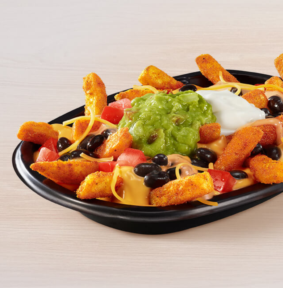 Taco Bell Veggie 7 Layer Nacho Fries Nutrition Facts