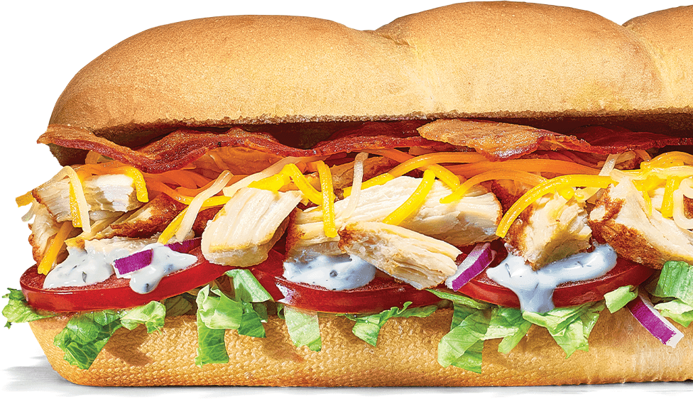 Subway Footlong Chicken & Bacon Ranch Nutrition Facts
