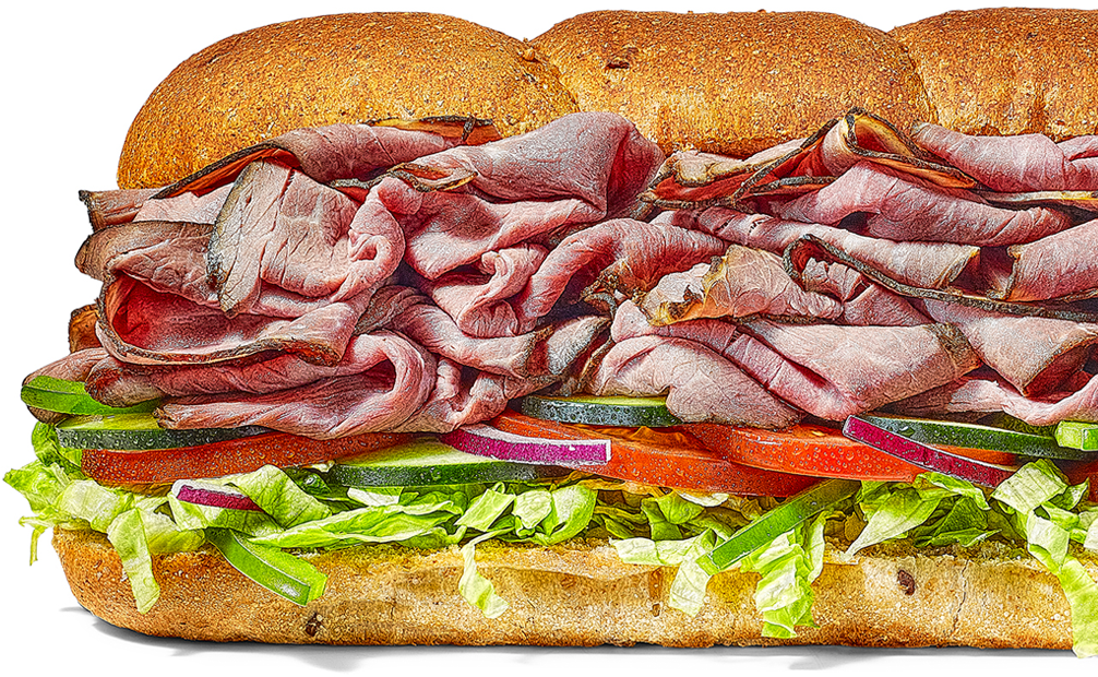 Subway 6" Roast Beef Nutrition Facts