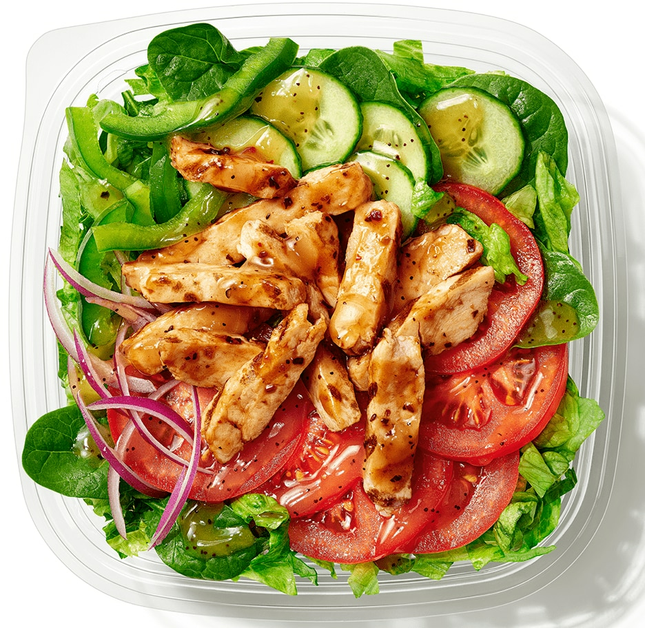 Subway Sweet Onion Chicken Teriyaki Salad Nutrition Facts