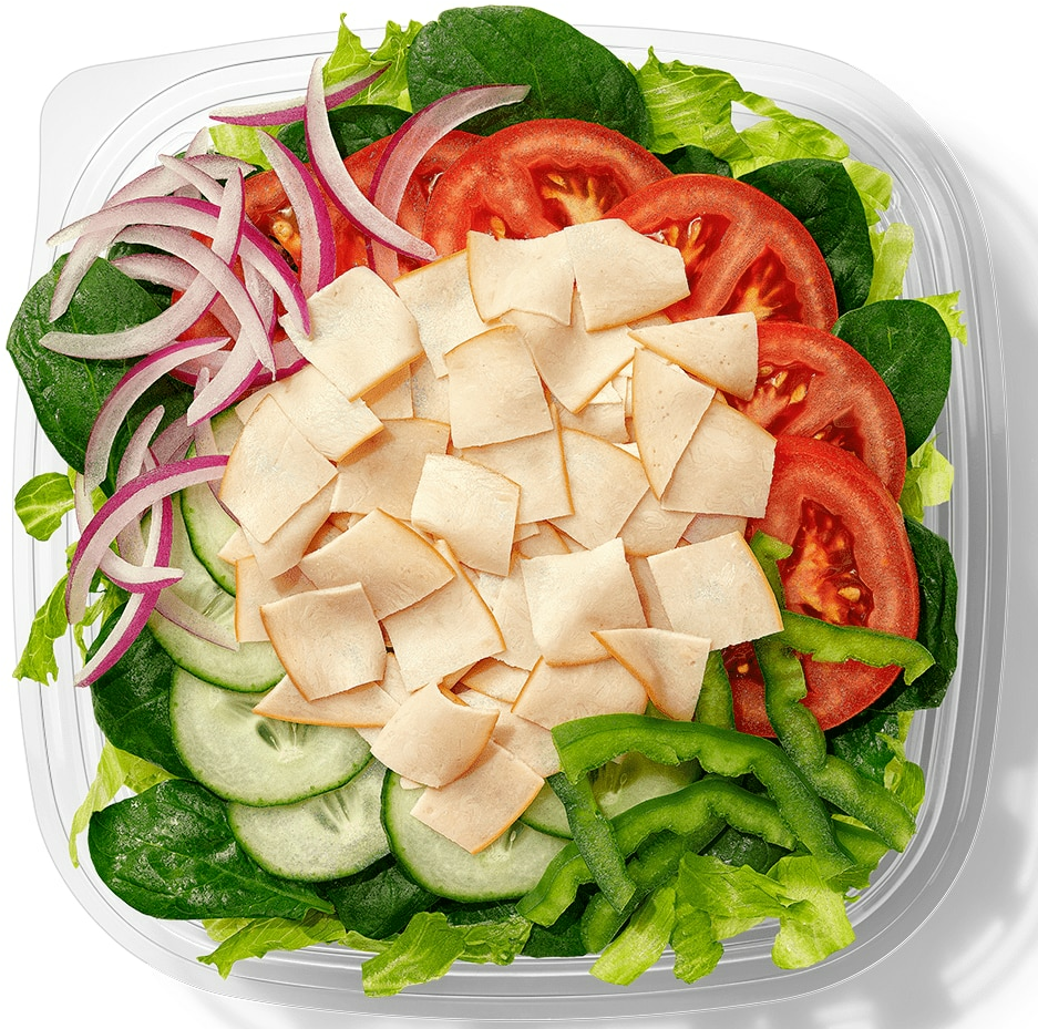 Subway Turkey Breast Salad Nutrition Facts