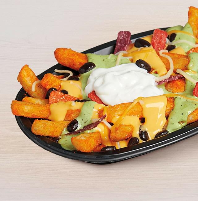 Taco Bell Black Bean Chile Verde Fries Nutrition Facts