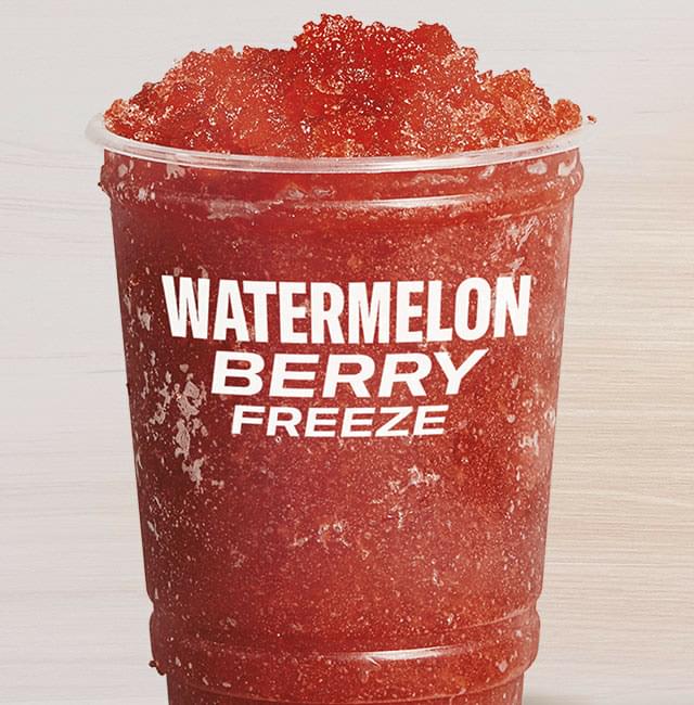 Taco Bell Regular Watermelon Berry Freeze Nutrition Facts