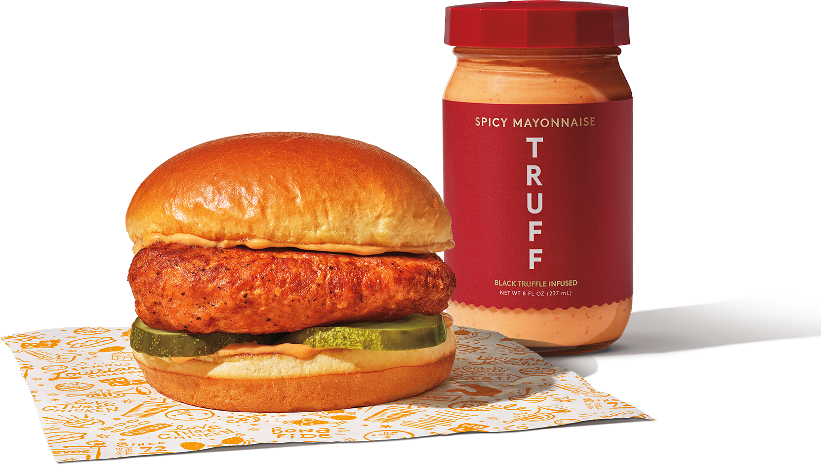 Popeyes Spicy TRUFF Chicken Sandwich Nutrition Facts