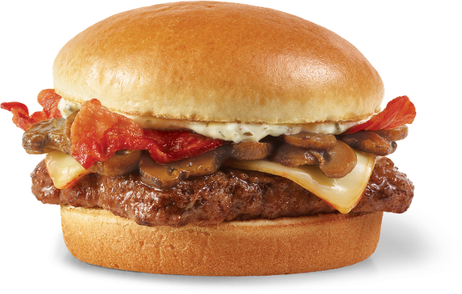 Wendy's Single Mushroom Bacon Cheeseburger Nutrition Facts