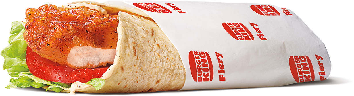 Burger King Fiery Royal Crispy Chicken Wrap Nutrition Facts