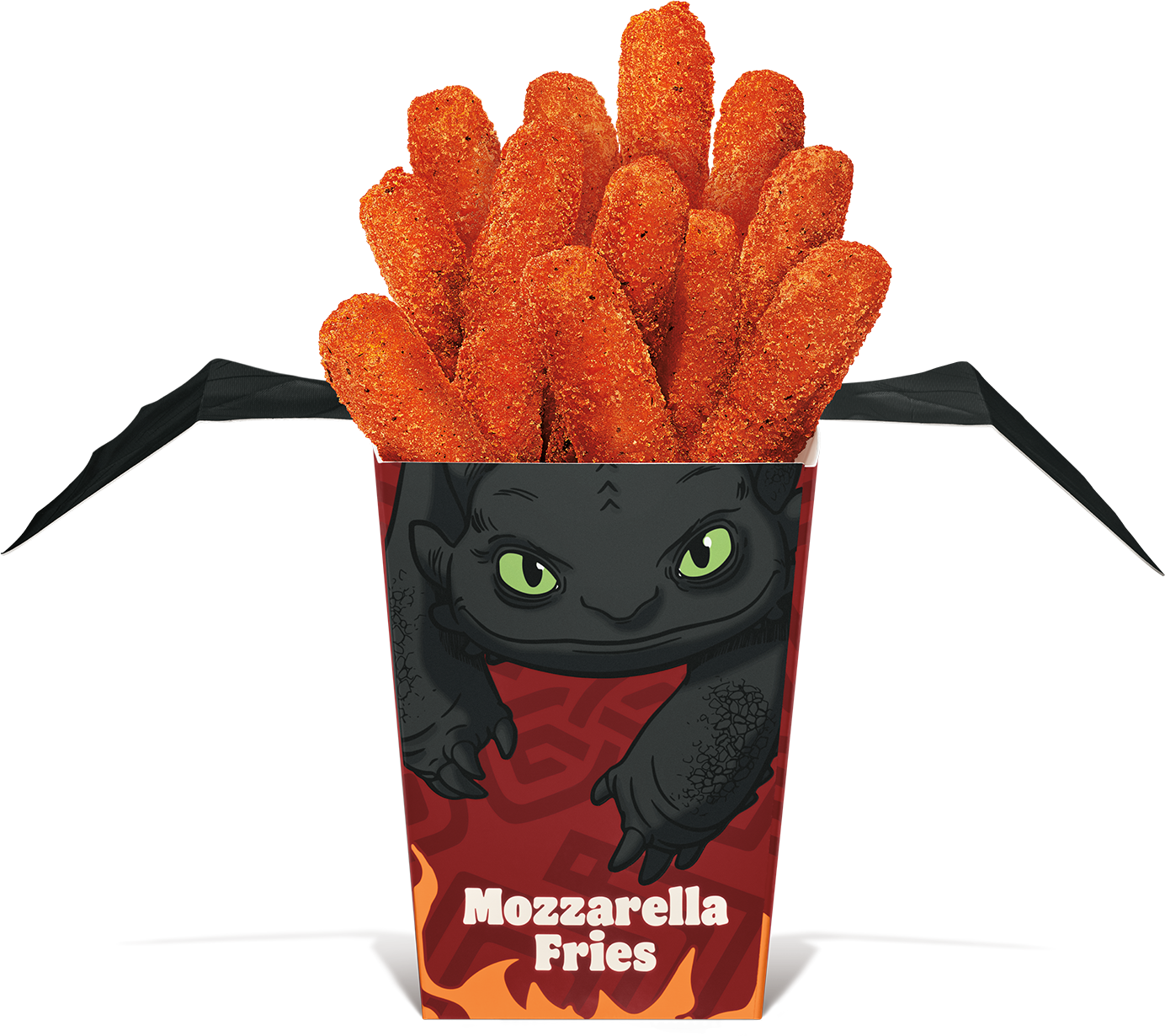 Burger King Fiery Dragon Mozzarella Fries Nutrition Facts
