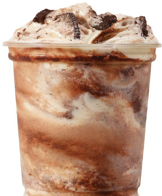 Wendy's Oreo Brownie Vanilla Frosty Fusion Nutrition Facts