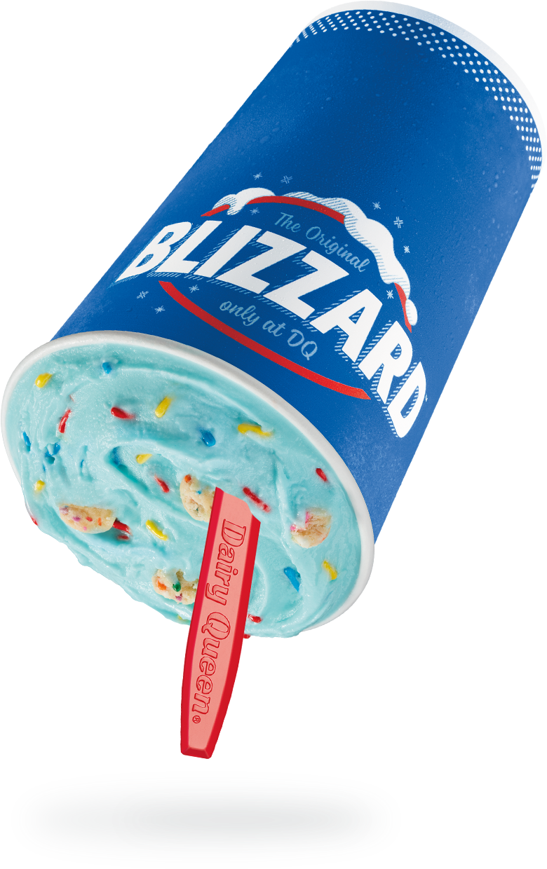 Dairy Queen Superman Cake Batter Cookie Dough Blizzard Nutrition Facts