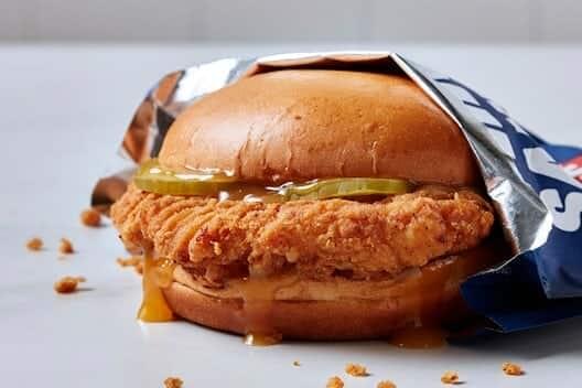 Krispy Krunchy Chicken Chicken Sandwich Nutrition Facts
