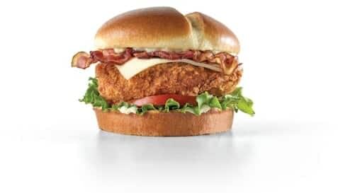 Slim Chickens Chicken Club Sandwich Nutrition Facts