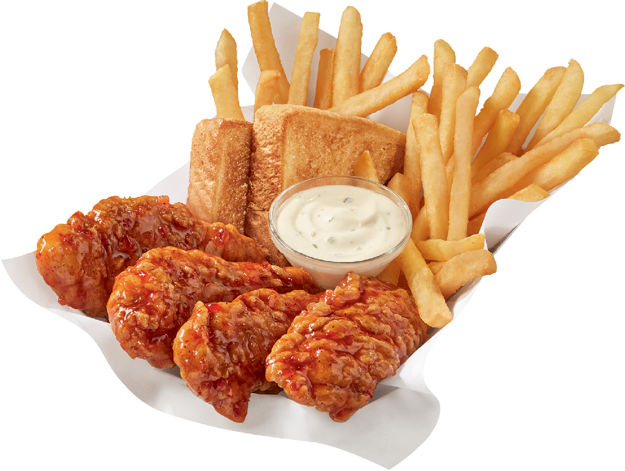 Dairy Queen Sweet Chili Sauced & Tossed Chicken Strip Basket Nutrition Facts