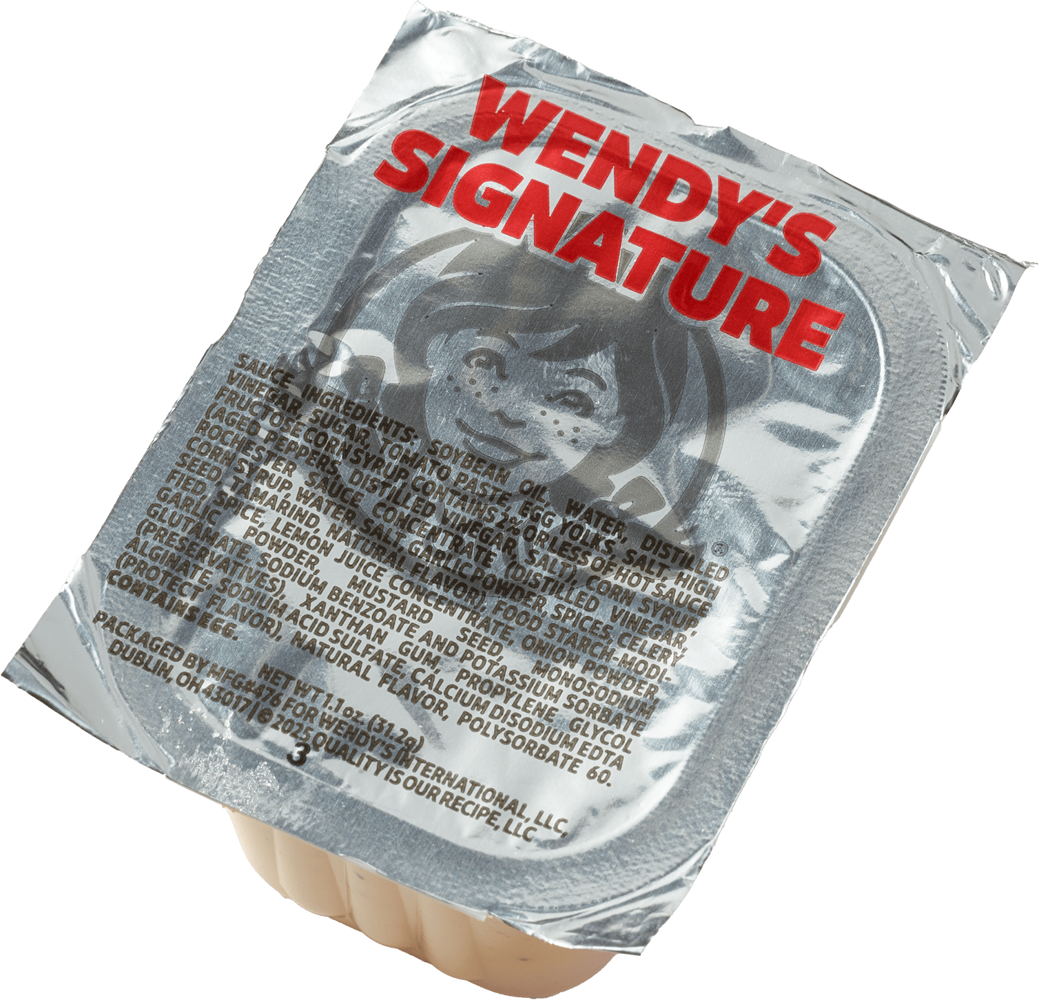 Wendy's Signature Dipping Sauce Nutrition Facts