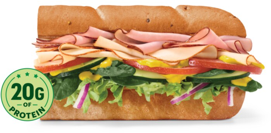 Subway Ham & Turkey Stacker Nutrition Facts