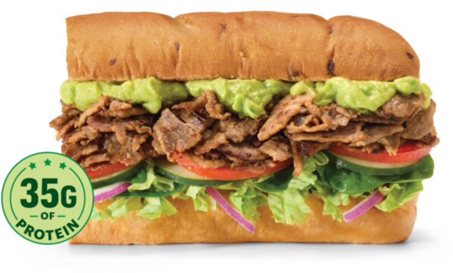 Subway Seasoned Steak & Avocado Sandwich Nutrition Facts