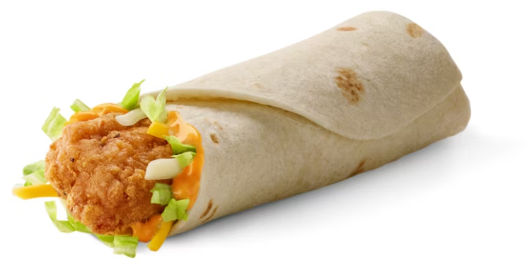 McDonald's Buffalo Ranch Snack Wrap Nutrition Facts