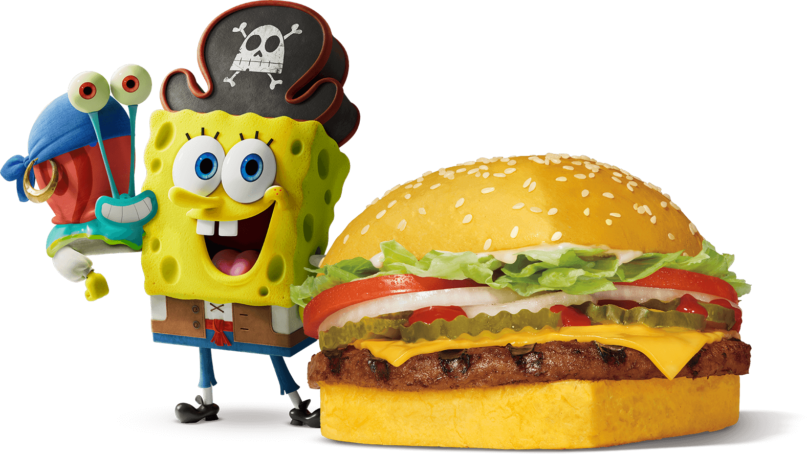 Burger King SpongeBob's Krabby Whopper Nutrition Facts