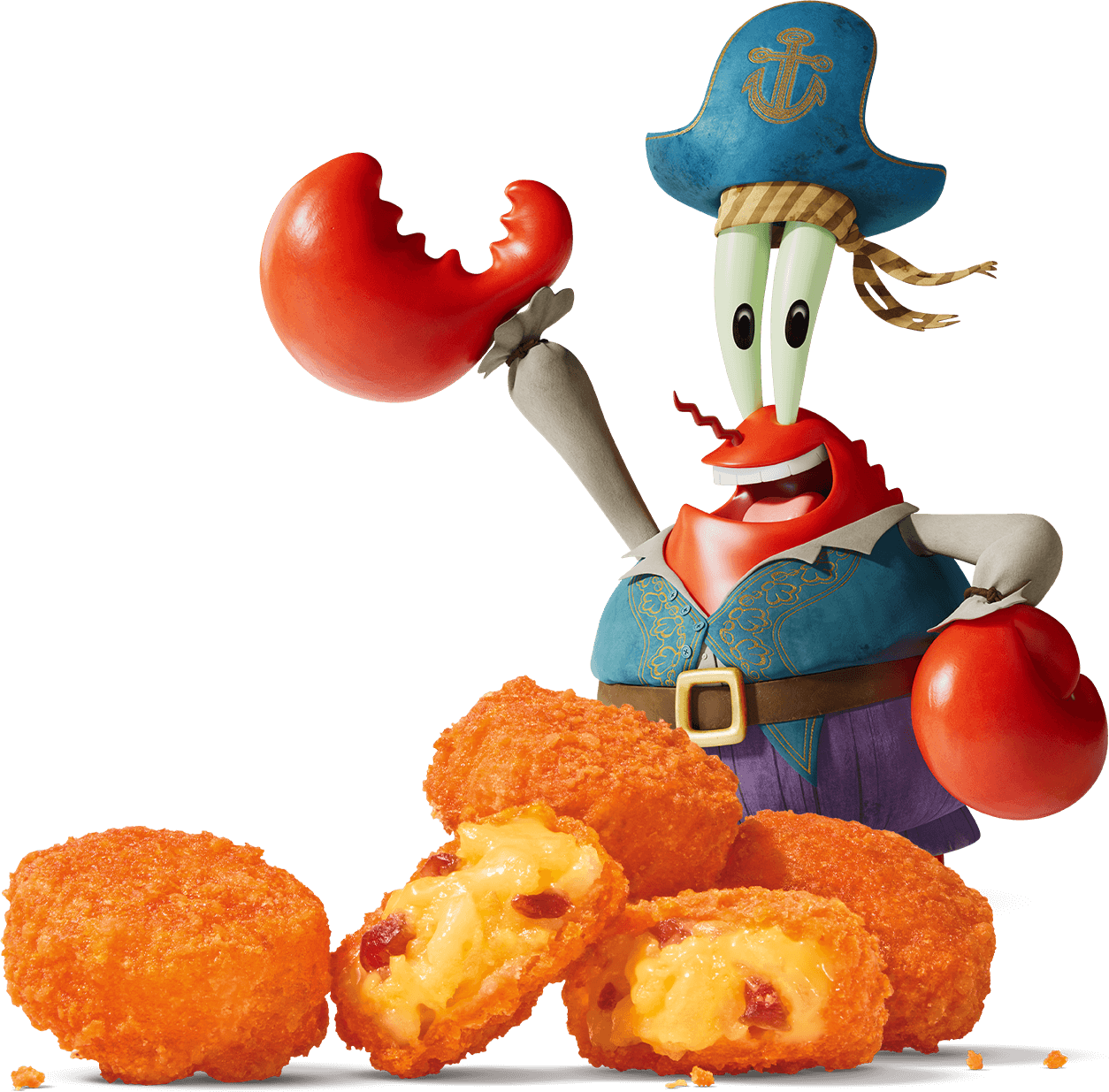 Burger King Mr Krabs Cheesy Bacon Tots Nutrition Facts