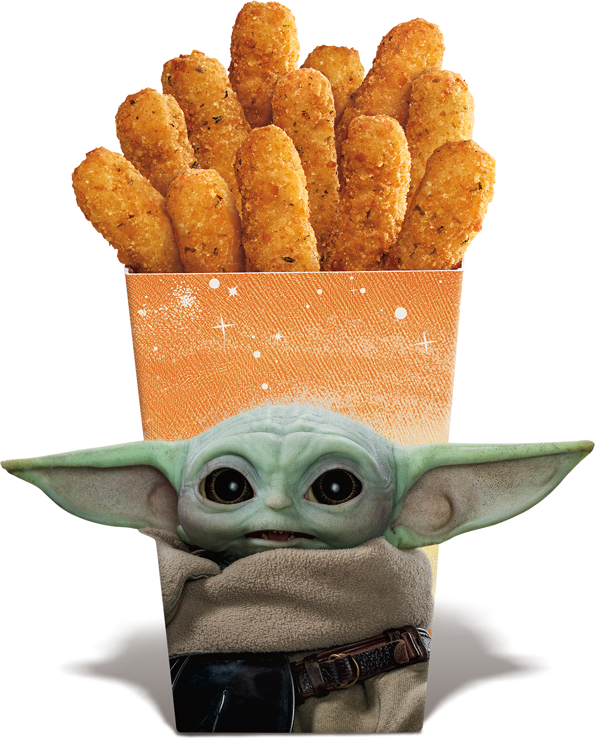Burger King Grogu's Garlic Chicken Fries Nutrition Facts