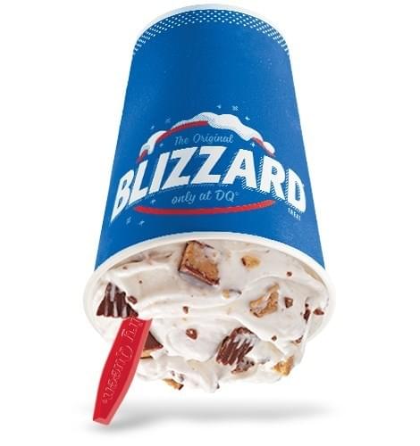 Dairy Queen Mini Reese's Peanut Butter Cups Blizzard Nutrition Facts