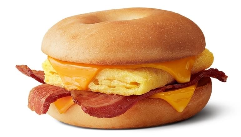 McDonald's Bacon, Egg & Cheese Bagel Nutrition Facts