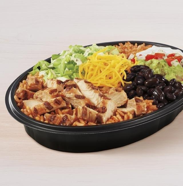 Chicken cantina bowl calories