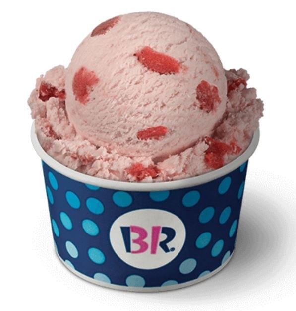 Baskin-Robbins Small Scoop Very Berry Strawberry Ice Cream Nutrition Facts