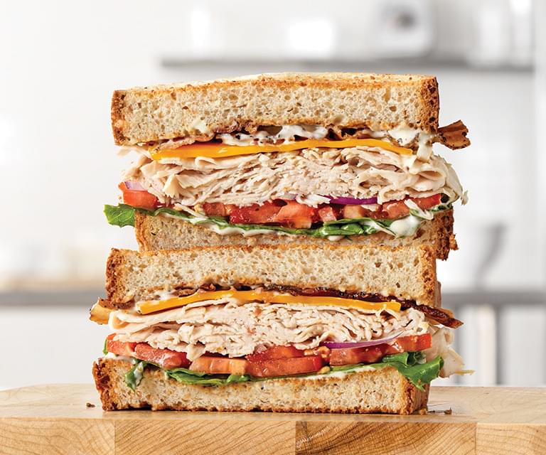 Arby's Roast Turkey, Ranch & Bacon Sandwich Nutrition Facts