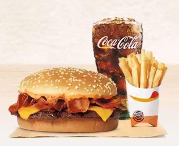 Burger King Single Stacker King Nutrition Facts