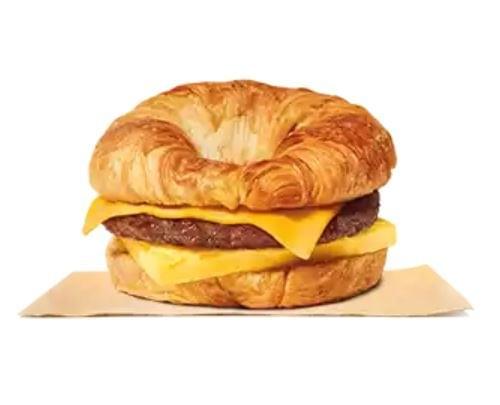 Burger King Sausage, Egg & Cheese Croissan'Wich Nutrition Facts